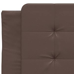Rám postele bez matrace Zadar hnědý 100x200 cm umělá kůže - obrázek 10