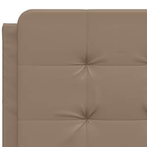 Rám postele bez matrace Zadar cappuccino 120x200 cm umělá kůže - obrázek 10
