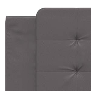 Rám postele bez matrace Zadar šedý 180x200 cm umělá kůže - obrázek 10