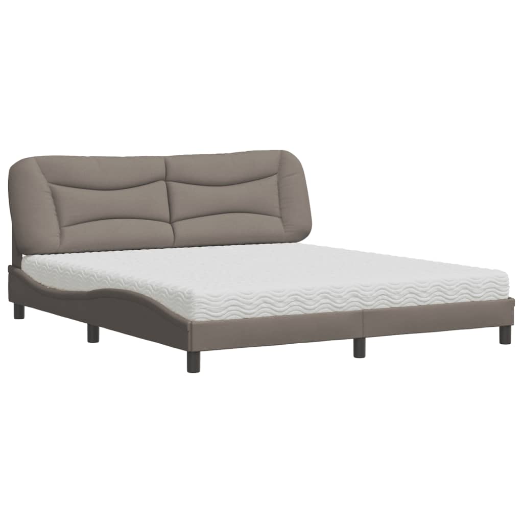 vidaXL     Hvar Taupe 180x200 .