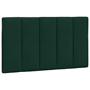 Postel s matrací Hanko tmavě zelená 80 x 200 cm samet - obrázek 5