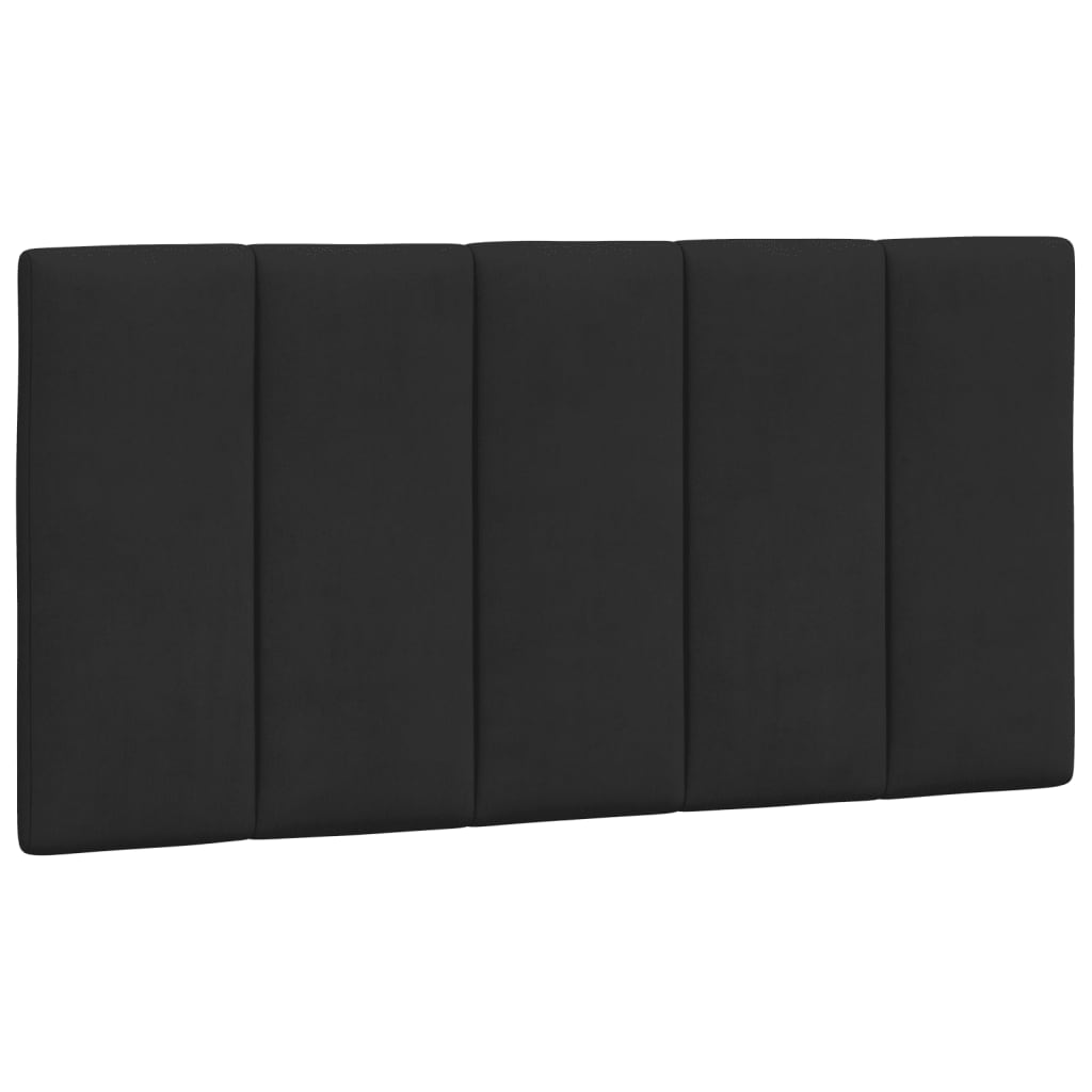 vidaXL Bed met matras "Hanko" fluweel zwart 100x200 cm, foto 4
