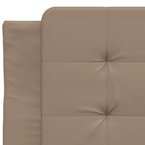 Rám postele bez matrace Zadar cappuccino 90 x 200 cm umělá kůže - obrázek 7