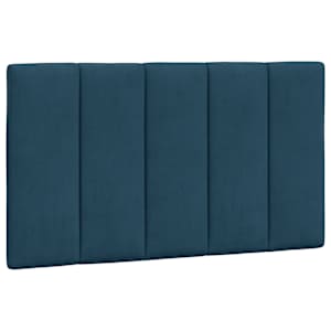 Rám postele s LED osvětlením bez matrace Hanko modrý 80 x 200 cm samet - obrázek 10