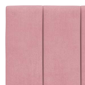 Rám postele s LED osvětlením bez matrace Hanko růžový 100 x 200 cm samet - obrázek 11