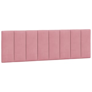 Rám postele s LED osvětlením bez matrace Hanko růžový 160 x 200 cm samet - obrázek 10