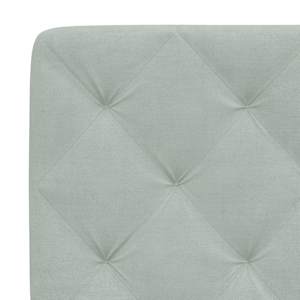 Rám postele s LED bez matrace světle šedý 140 x 190 cm samet - obrázek 10