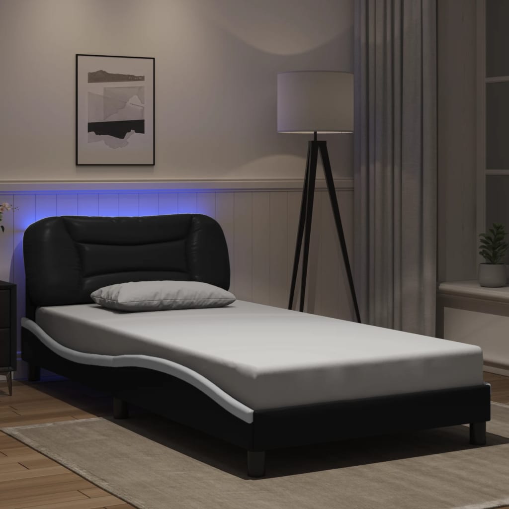 Bed Frame Black and White