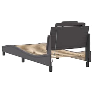 Rám postele Viana s LED bez matrace šedý 80 x 200 cm - obrázek 10