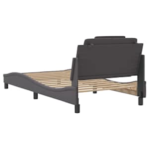 Rám postele Viana s LED bez matrace šedý 100 x 200 cm - obrázek 10