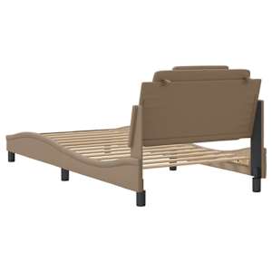 Rám postele Viana s LED bez matrace cappuccino 100 x 200 cm - obrázek 10