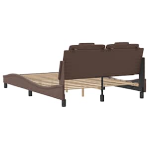 Rám postele Viana s LED bez matrace hnědý 120 x 200 cm - obrázek 9