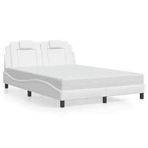 Rám postele Viana s LED bez matrace bílý 140 x 190 cm - obrázek 5