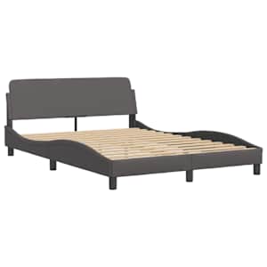 Rám postele Viana s LED bez matrace šedý 140 x 190 cm - obrázek 8