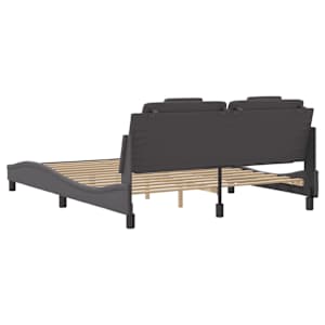 Rám postele Viana s LED bez matrace šedý 160 x 200 cm - obrázek 10