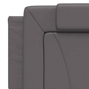 Rám postele Viana s LED bez matrace šedý 160 x 200 cm - obrázek 11