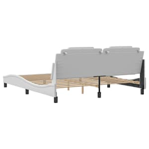 Rám postele Viana s LED bez matrace bílý 180 x 200 cm - obrázek 10