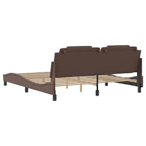 Rám postele Viana s LED bez matrace hnědý 180 x 200 cm - obrázek 10