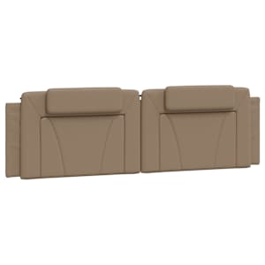 Rám postele Viana s LED bez matrace cappuccino 180x200 cm - obrázek 8