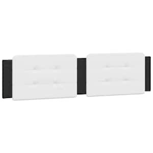 Rám postele s LED bez matrace Zadar bílý a černý 160x200 cm - obrázek 10