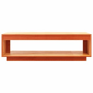 Konferenční stolek voskově hnědý 110x50x33,5 cm masiv borovice - obrázek 5