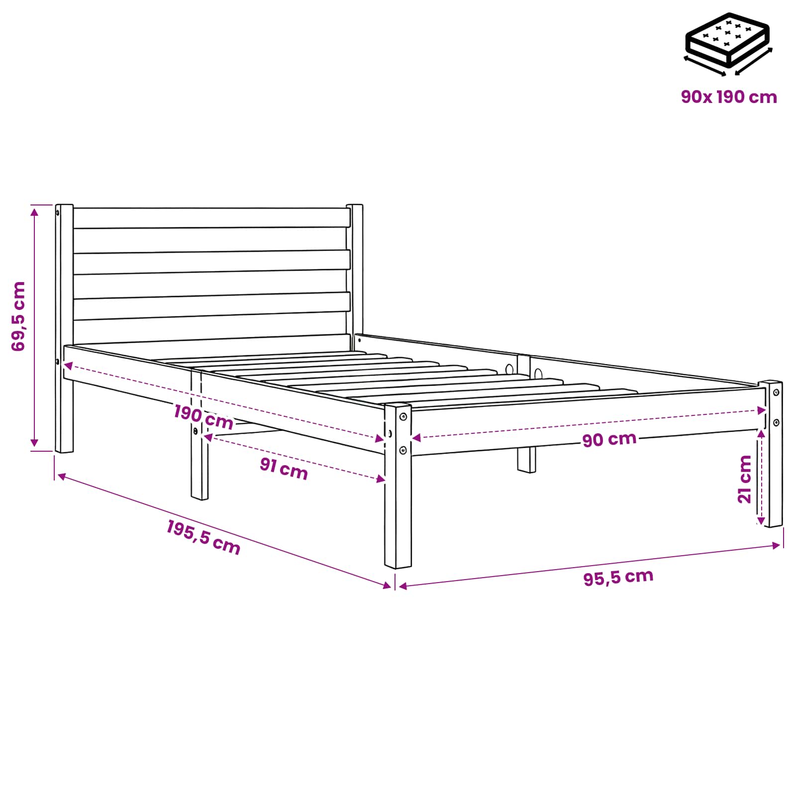 Bed Frame Plywood size guide