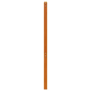 Čelo postele voskově hnědé 135 cm masivní borové dřevo - obrázek 5