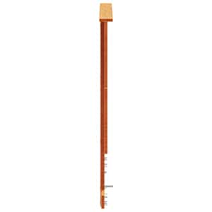 Čelo postele voskově hnědé 135 cm masivní borové dřevo - obrázek 5