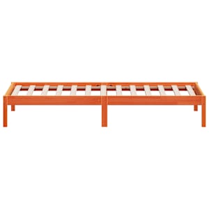 Válenda bez matrace voskově hnědá 80 x 200 cm masivní borovice - obrázek 5