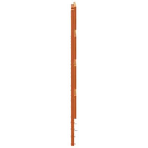 Čelo postele voskově hnědé 150 cm masivní borové dřevo - obrázek 5