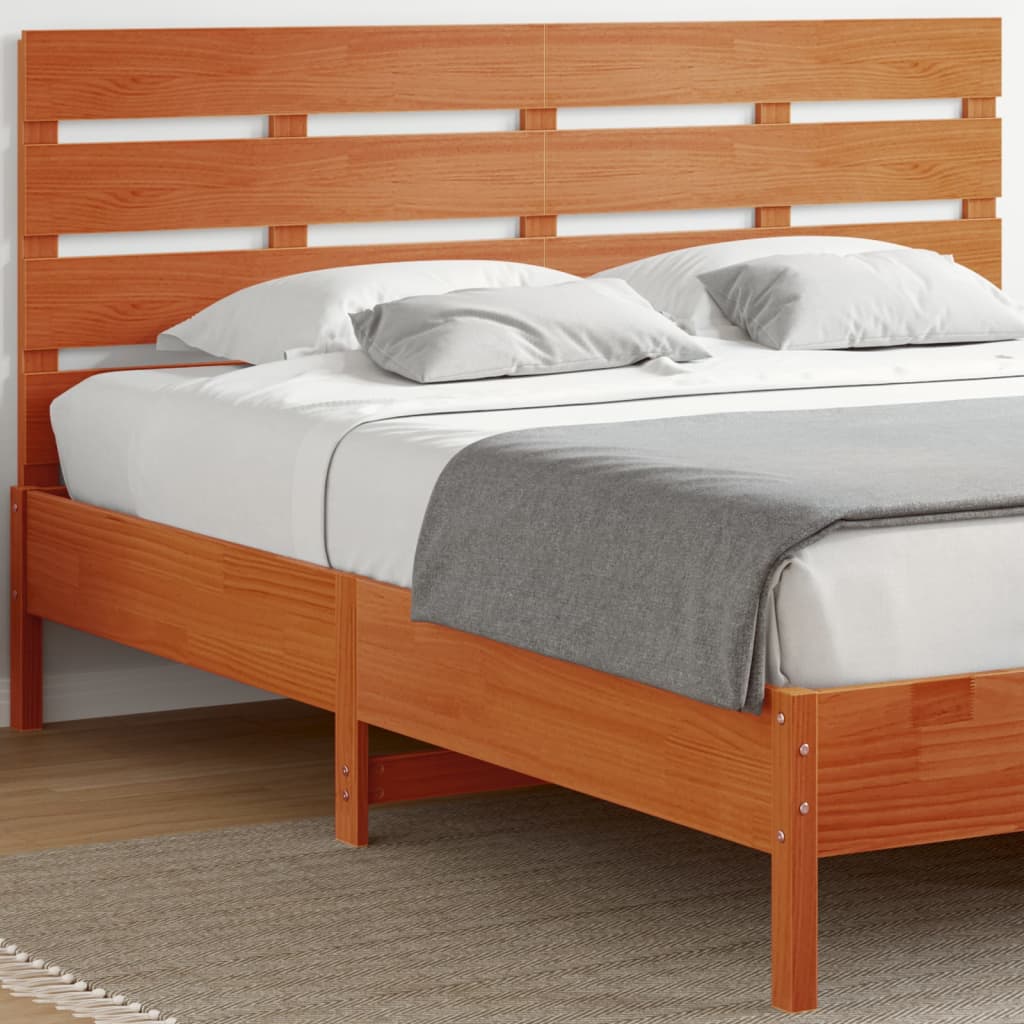 vidaXL Tăblie de pat, maro ceruit, 180 cm, lemn masiv de pin