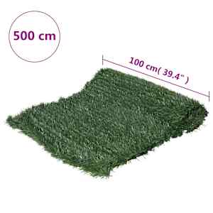 Plot z umělé trávy zelený 1x5 m - obrázek 7