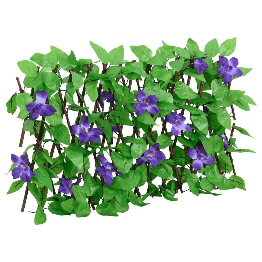 vidaXL Artificial Ivy Trellis Expandable Green 180×20 cm