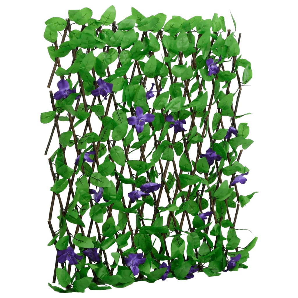 vidaXL Artificial Ivy Trellis Expandable Green 180×70 cm
