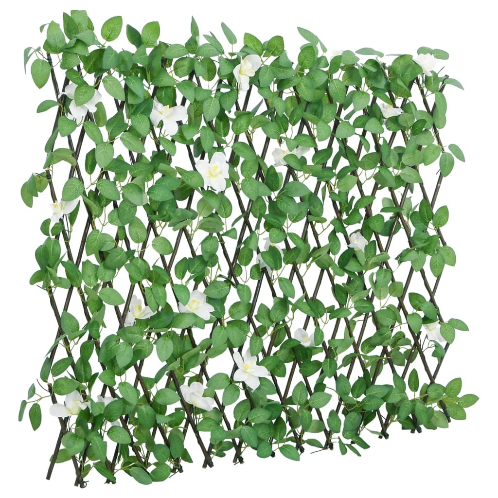 vidaXL Artificial Ivy Trellis Expandable Green 186×30 cm