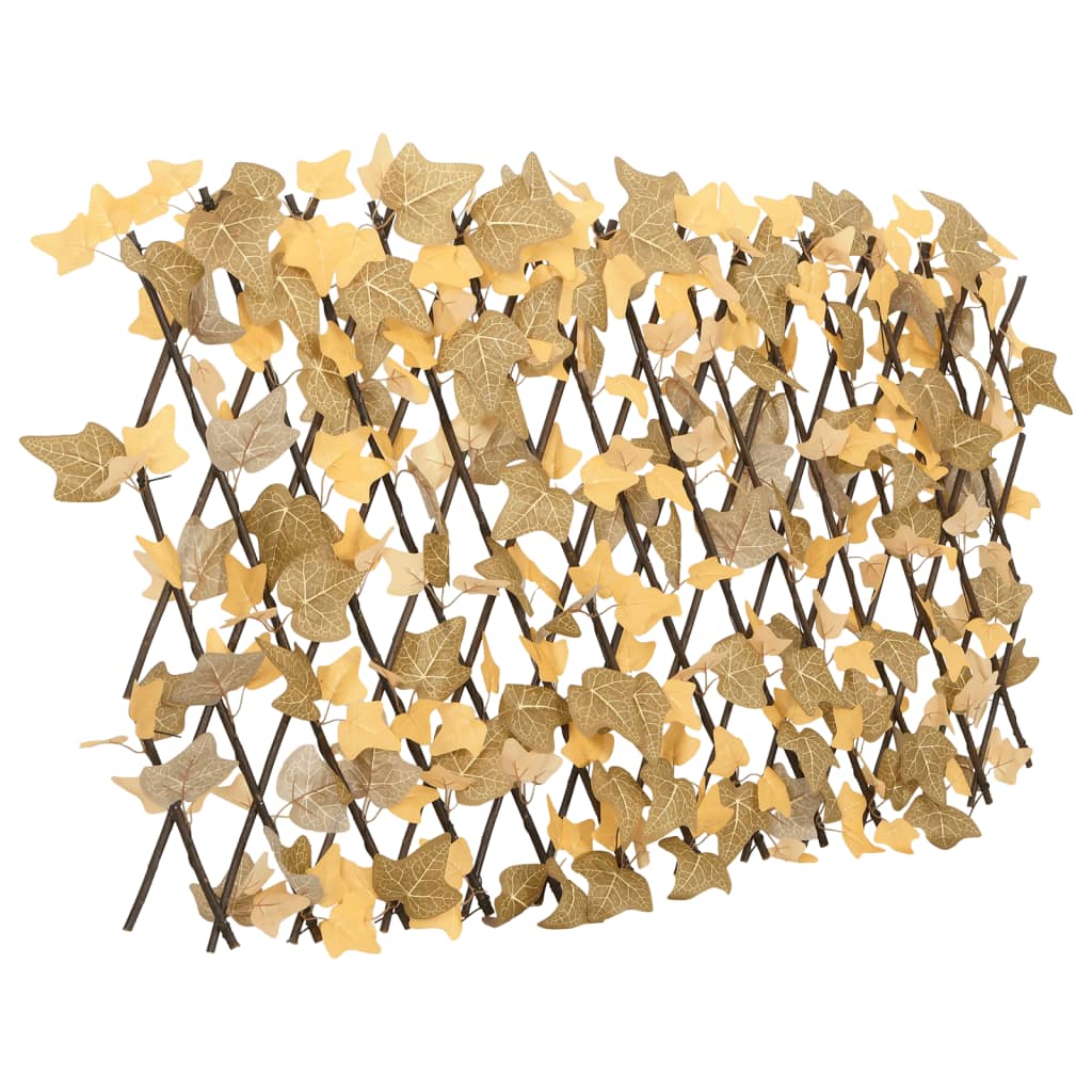 vidaXL 5 db narancssárga bővíthető műjuharlevélrács 180 x 60 cm