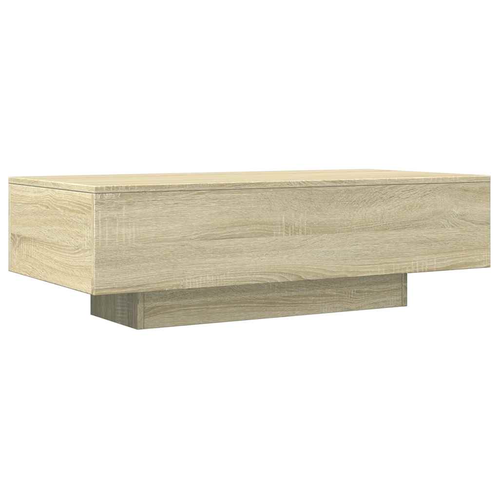 vidaXL Konferenční stolek dub sonoma 100x49,5x31 cm kompozitní dřevo