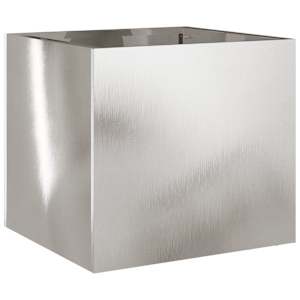 Truhlík stříbrný 32 x 30 x 29 cm nerezová ocel - obrázek 2