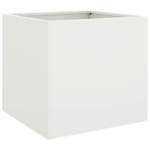 Truhlík bílý 49 x 47 x 46 cm ocel - obrázek 2