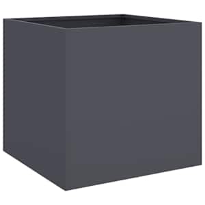 Truhlík antracitový 49 x 47 x 46 cm ocel - obrázek 2
