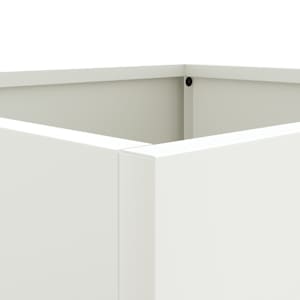 Truhlík bílý 32 x 29 x 75 cm ocel - obrázek 9