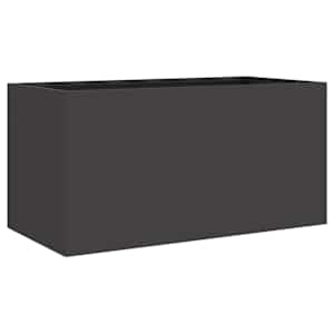 Truhlík černý 62 x 30 x 29 cm ocel - obrázek 7