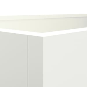 Truhlík bílý 62 x 40 x 39 cm ocel - obrázek 8