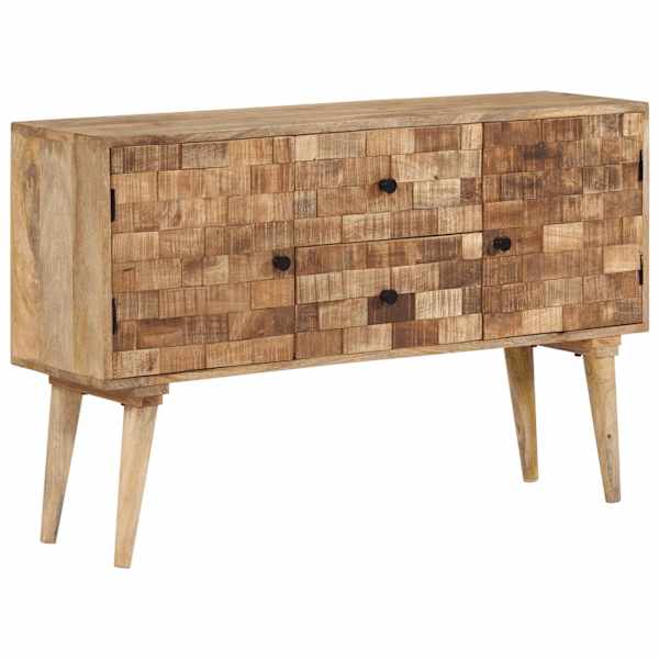 vidaXL puhvetkapp, 110x30x70 cm, mangopuit