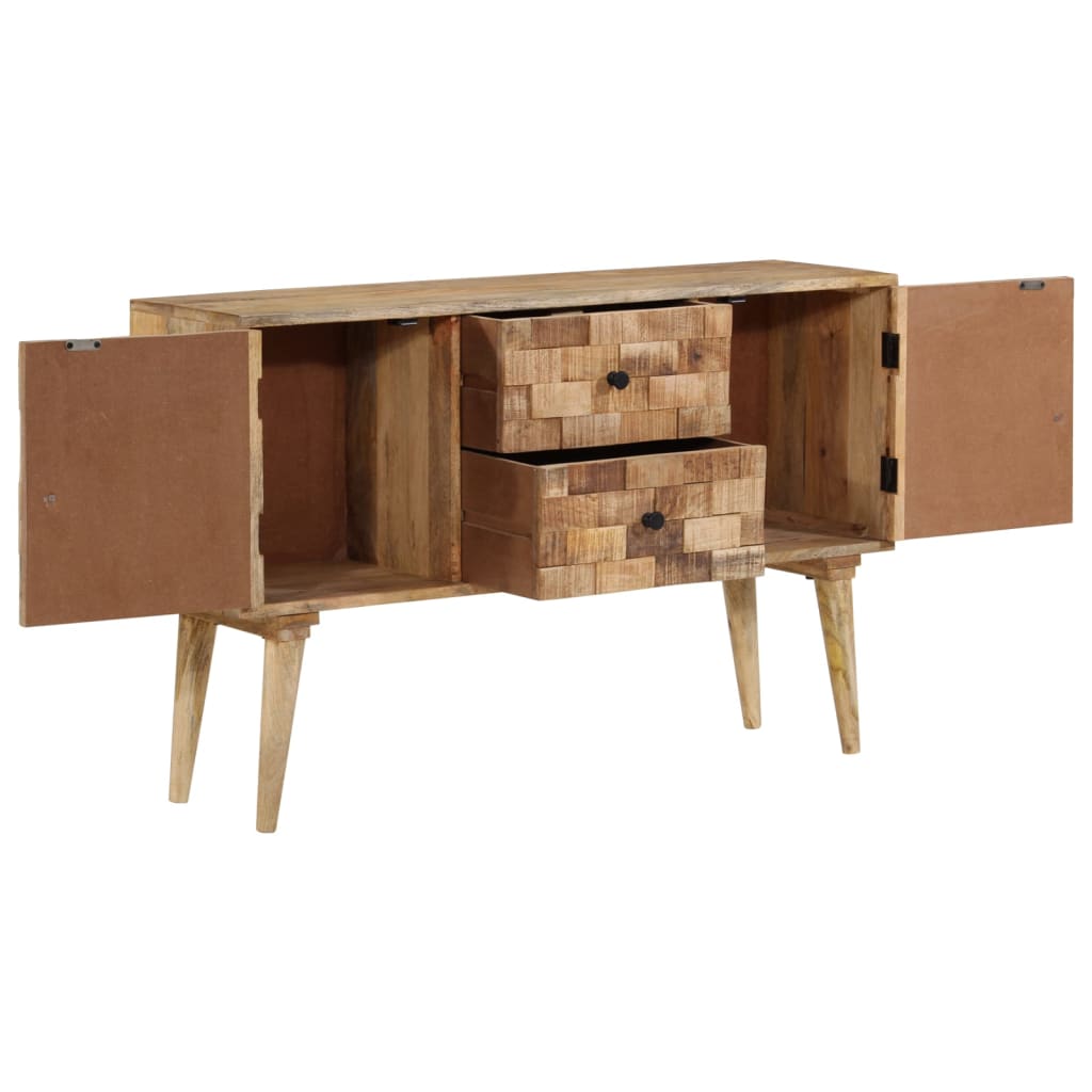 vidaXL Komoda 110x30x70 cm masívne mangovníkové drevo