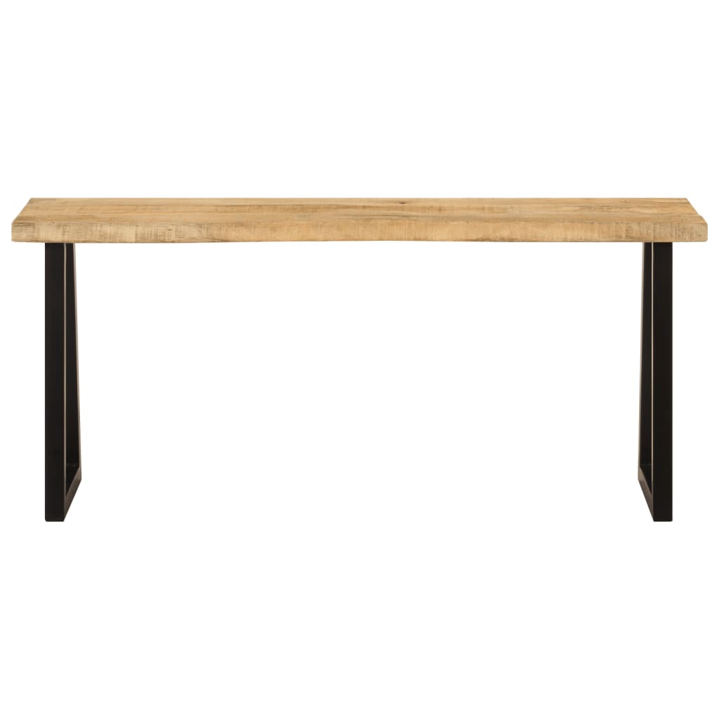 Thumbnail - vidaXL Bank Baumkante 105 cm Massivholz Mango