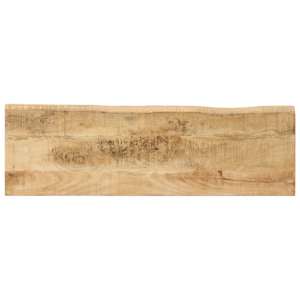 Konzolový stolek s živou hranou 105x33x76 cm masivní mangovník - obrázek 5