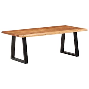 vidaXL kohvilaud, 110 x 55 x 40 cm, akaatsiapuit