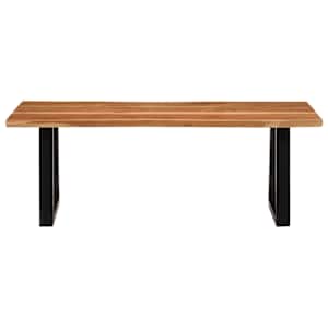 Konferenční stolek 110 x 55 x 40 cm masivní akáciové dřevo - obrázek 2