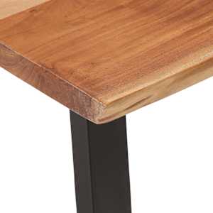 Konferenční stolek 110 x 55 x 40 cm masivní akáciové dřevo - obrázek 5